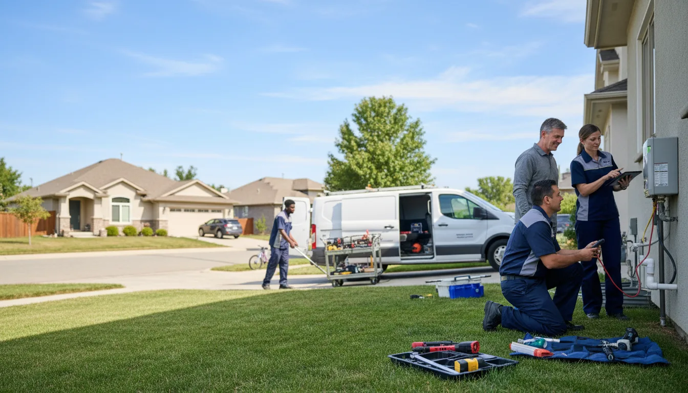 Tankless water heater service in Tenstrike, MN